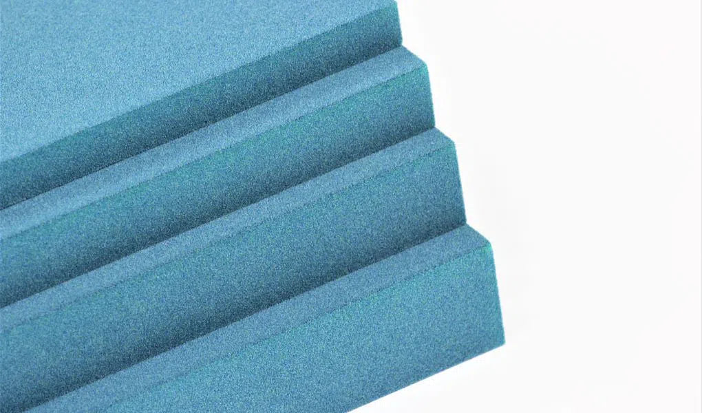 PIXEL M Soft Acoustic Wall Panels blue panels DecorMania UK